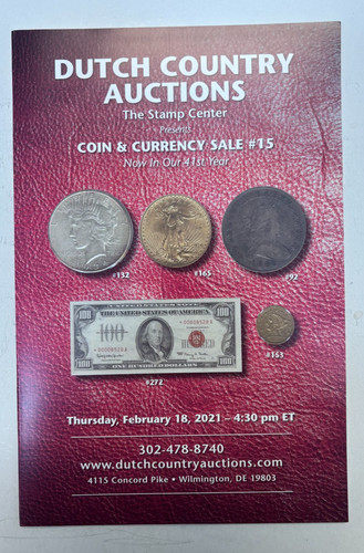 Dutch country auctions coin - dutch,