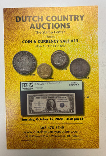 Dutch country auctions coin - country,
