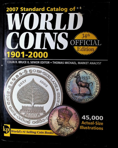 2007 standard catalog world - catalog, of