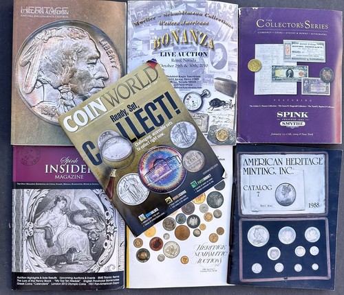 Numismatic catalog lot - numismatic,