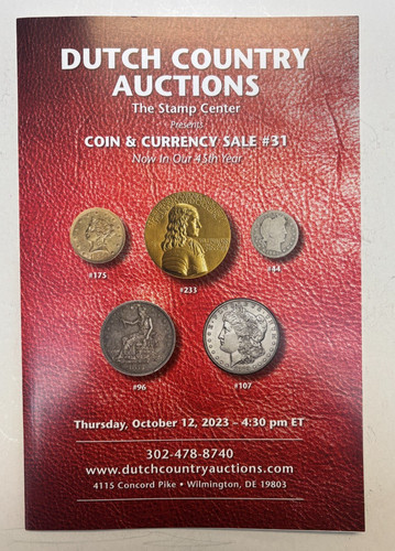 Dutch country auctions coin - country,