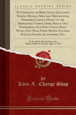 Catalogue rare coins - of,