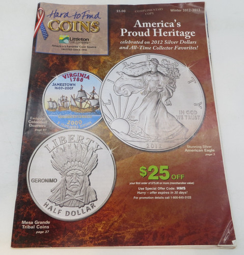 Littleton coin company 2012 - coin, 2012-13