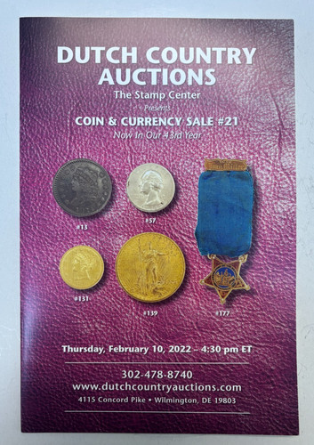 Dutch country auctions coin - country,